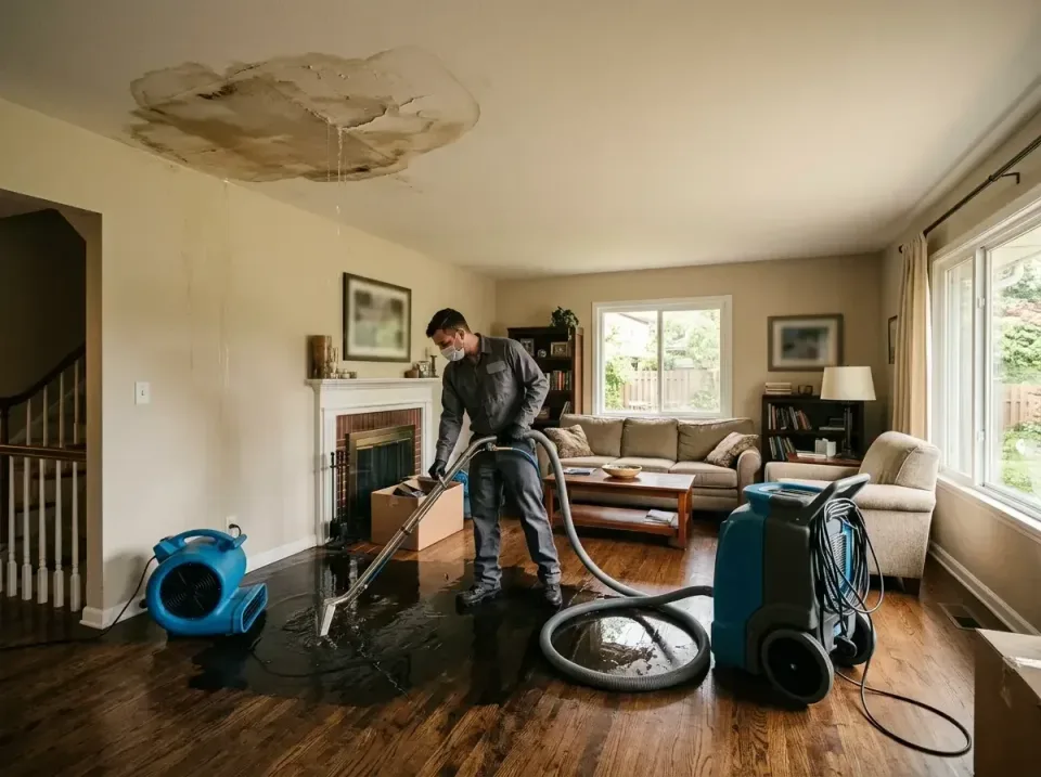 attic-pipe-burst-ceiling-drip-008 — frequently asked questions, Water Damage Restoration & Carpet Care in Lakeland North, WA